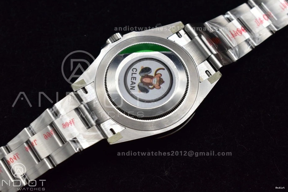 500 1:1 Best Steel Air-King Edition on Dial Black SS Bracelet VR 126900 RelaxedFit 904L Clean 0713